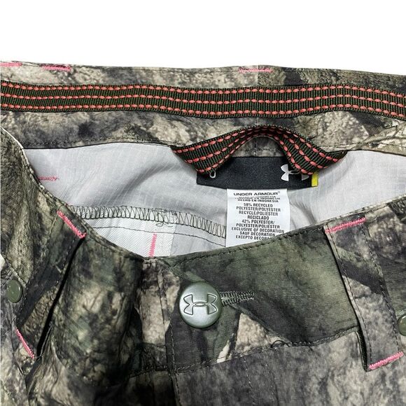 UNDER ARMOUR Performance Field Pants Mossy Oak Camo Size 8 - Picture 8 of 9